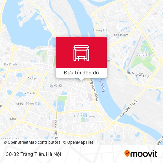 Bản đồ 30-32 Tràng Tiền
