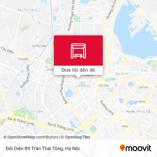 Bản đồ Đối Diện 89 Trần Thái Tông