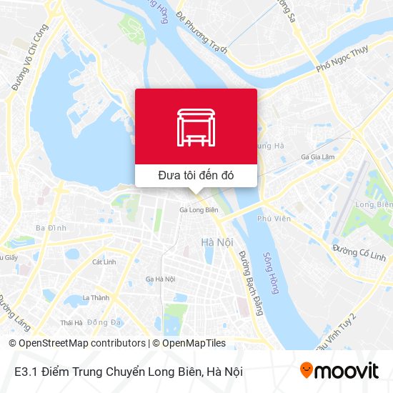Bản đồ E3.1 Điểm Trung Chuyển Long Biên