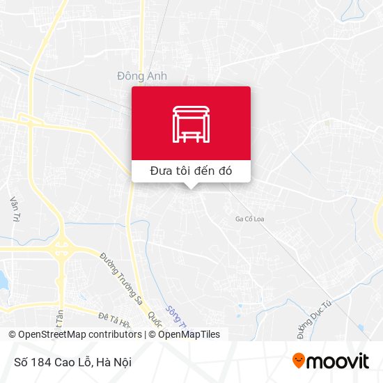 Bản đồ Số 184 Cao Lỗ
