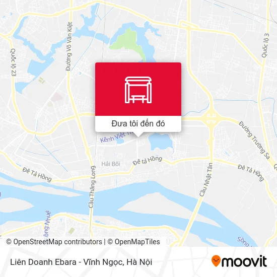 Bản đồ Liên Doanh Ebara - Vĩnh Ngọc