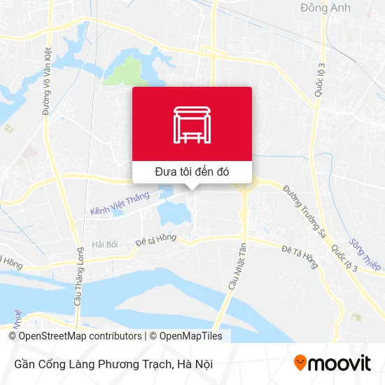 Bản đồ Gần Cổng Làng Phương Trạch