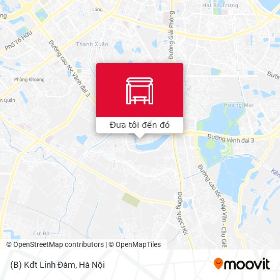 Bản đồ (B) Kđt Linh Đàm