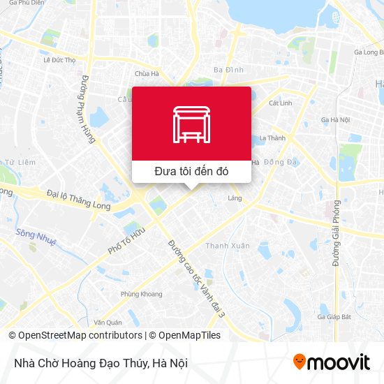 Bản đồ Nhà Chờ Hoàng Đạo Thúy