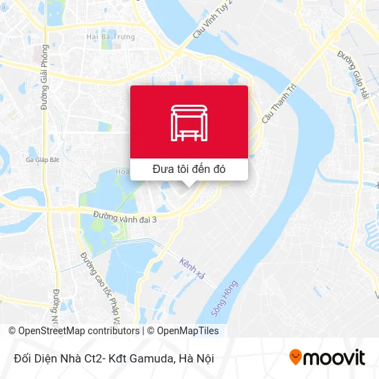 Bản đồ Đối Diện Nhà Ct2- Kđt Gamuda