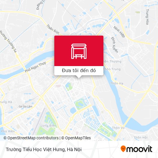 Bản đồ Trường Tiểu Học Việt Hưng