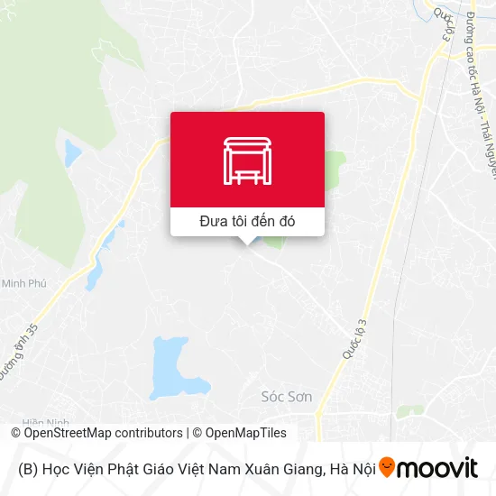 Bản đồ (B) Học Viện Phật Giáo Việt Nam  Xuân Giang