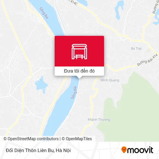 Bản đồ Đối Diện Thôn Liên Bu