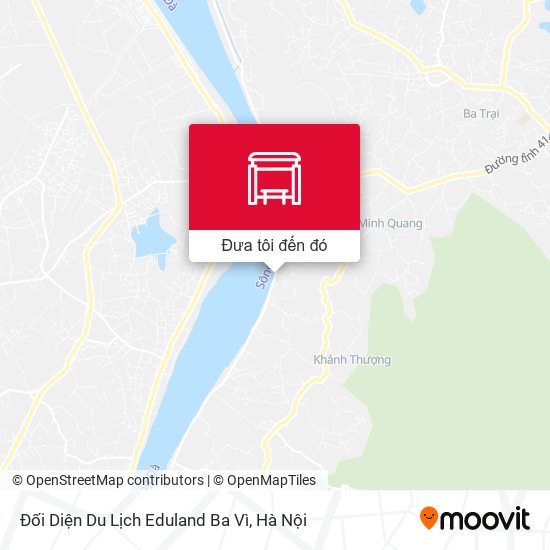 Bản đồ Đối Diện Du Lịch Eduland Ba Vì