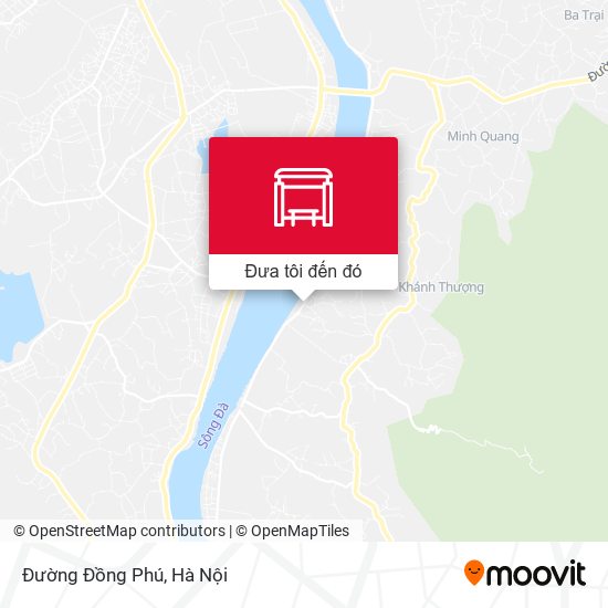 Bản đồ Đường Đồng Phú