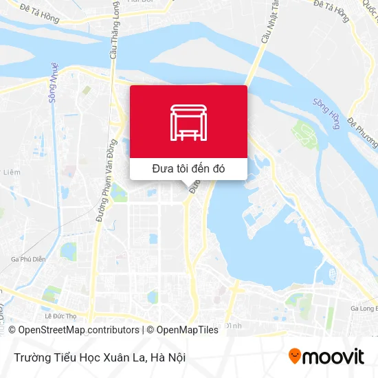 Bản đồ Trường Tiểu Học Xuân La