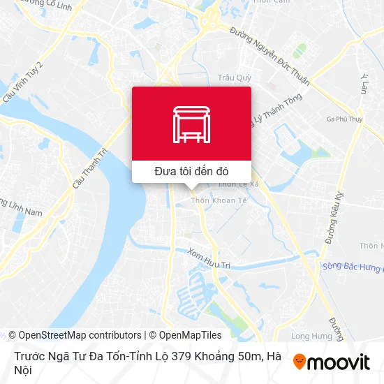 Bản đồ Trước Ngã Tư Đa Tốn-Tỉnh Lộ 379 Khoảng 50m