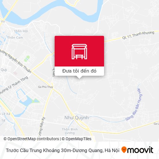 Bản đồ Trước Cầu Trung Khoảng 30m-Dương Quang