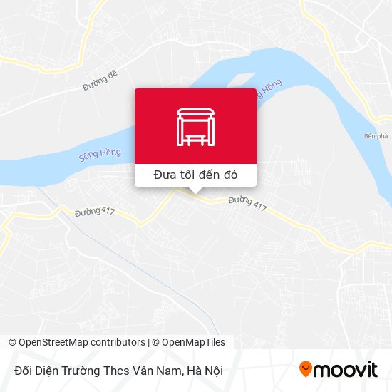 Bản đồ Đối Diện Trường Thcs Vân Nam