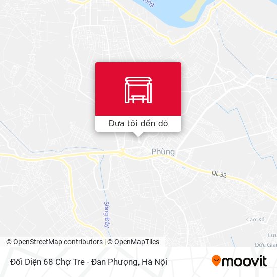 Bản đồ Đối Diện 68 Chợ Tre - Đan Phượng