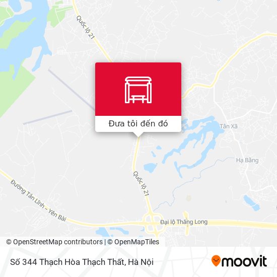 Bản đồ Số 344 Thạch Hòa Thạch Thất
