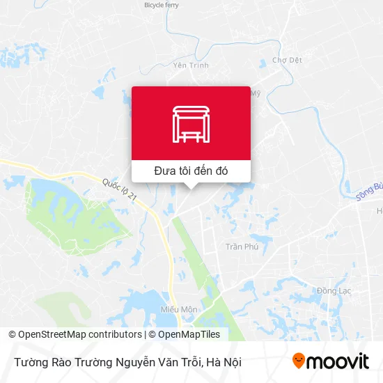 Bản đồ Tường Rào Trường Nguyễn Văn Trỗi