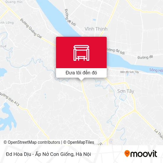 Bản đồ Đd Hòa Dịu - Ấp Nở Con Giống