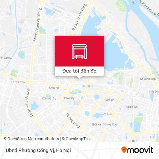 Bản đồ Ubnd Phường Cống Vị