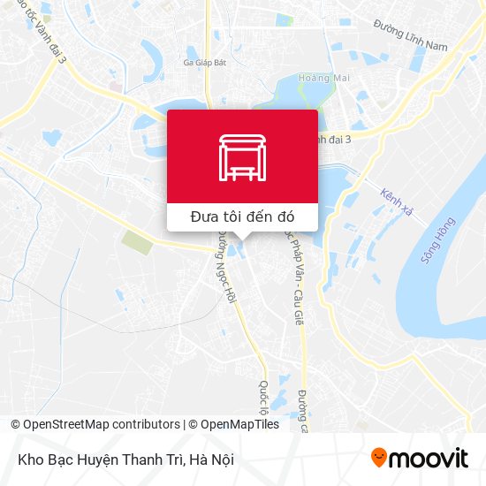 Bản đồ Kho Bạc Huyện Thanh Trì