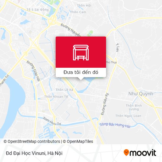 Bản đồ Đd Đại Học Vinuni