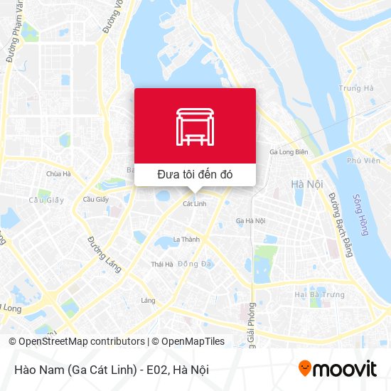 Bản đồ Hào Nam (Ga Cát Linh) - E02