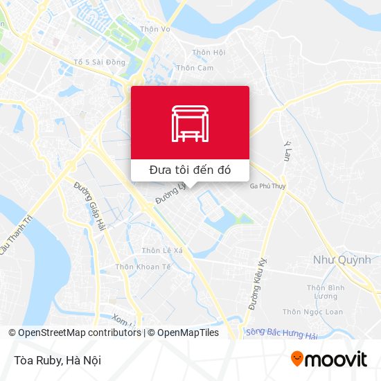 Bản đồ Tòa Ruby