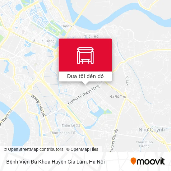 Bản đồ Bệnh Viện Đa Khoa Huyện Gia Lâm