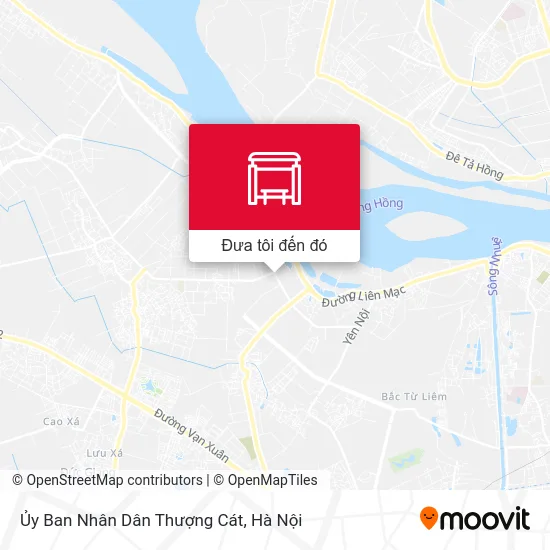 Bản đồ Ủy Ban Nhân Dân Thượng Cát