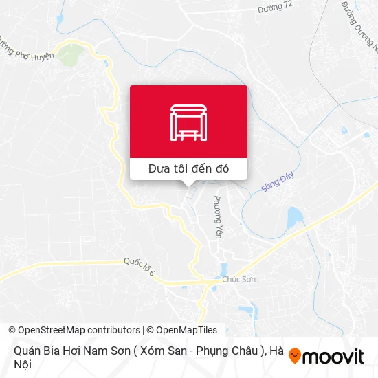 Bản đồ Quán Bia Hơi Nam Sơn ( Xóm San - Phụng Châu )
