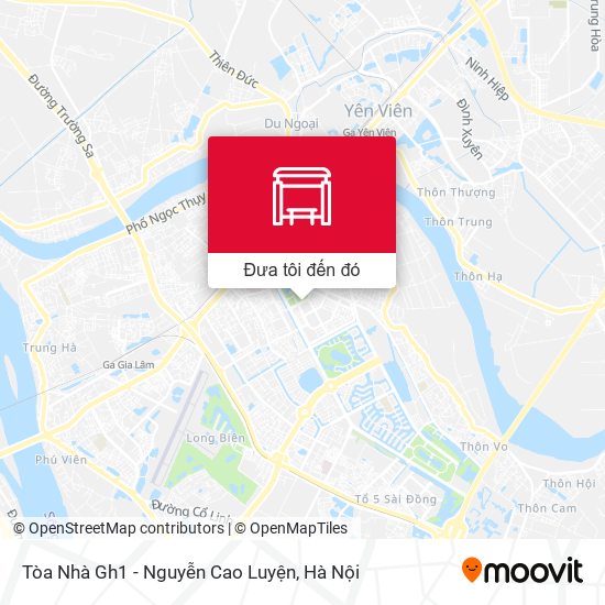 Bản đồ Tòa Nhà Gh1 - Nguyễn Cao Luyện