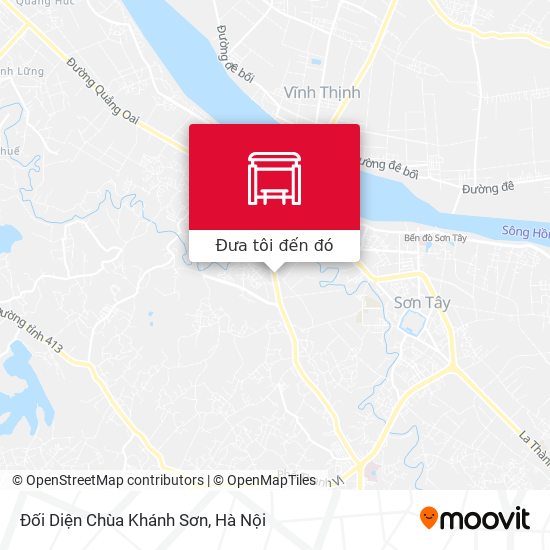 Bản đồ Đối Diện Chùa Khánh Sơn