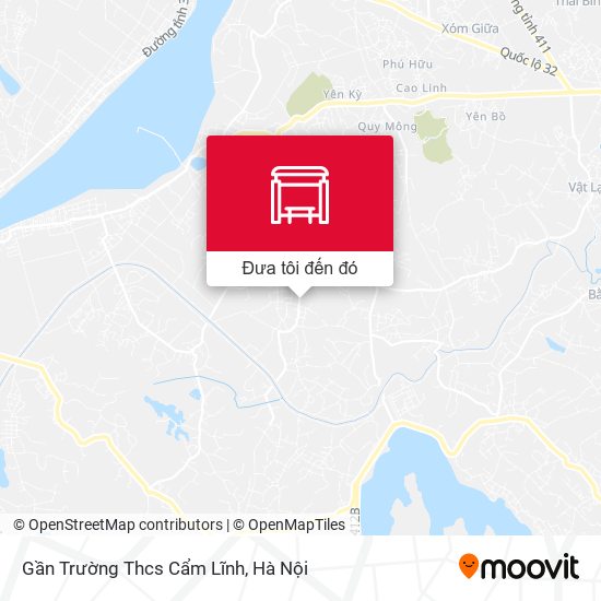 Bản đồ Gần Trường Thcs Cẩm Lĩnh
