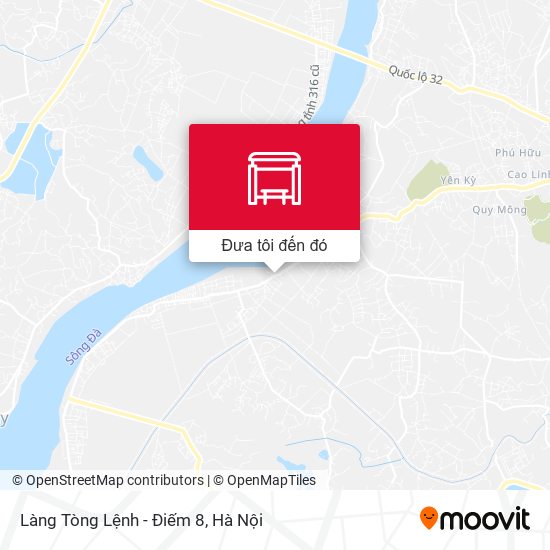 Bản đồ Làng Tòng Lệnh - Điếm 8