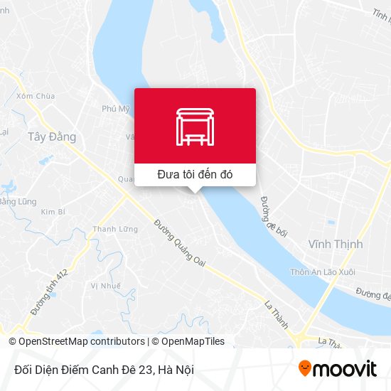 Bản đồ Đối Diện Điếm Canh Đê 23