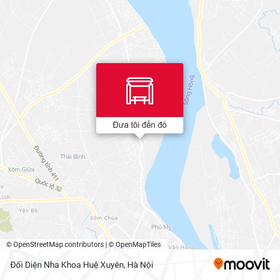 Bản đồ Đối Diện Nha Khoa Huệ Xuyên