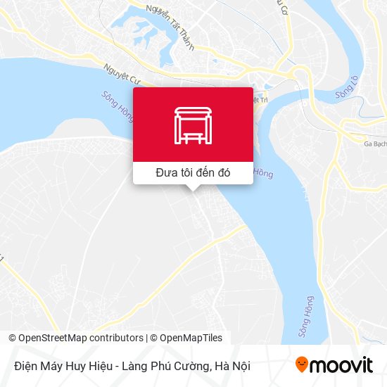 Bản đồ Điện Máy Huy Hiệu - Làng Phú Cường