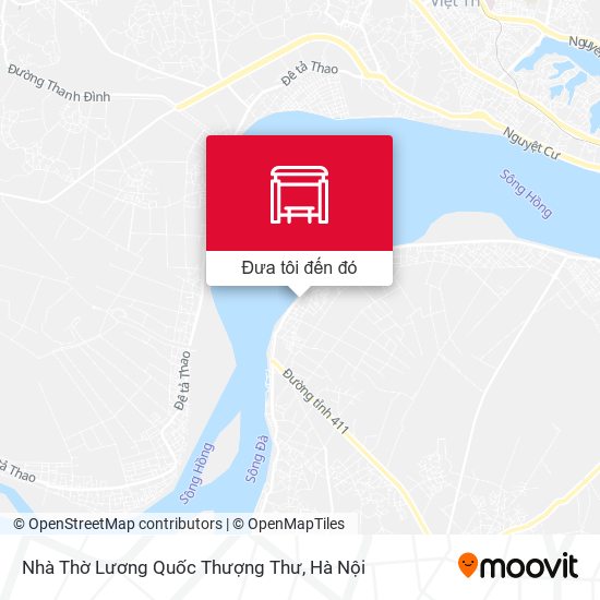 Bản đồ Nhà Thờ Lương Quốc Thượng Thư