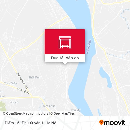 Bản đồ Điếm 16- Phú Xuyên 1