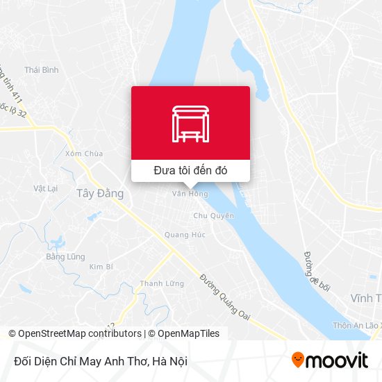 Bản đồ Đối Diện Chỉ May Anh Thơ