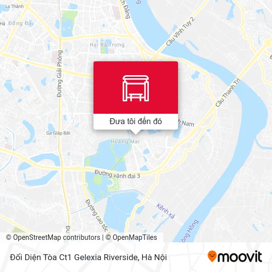 Bản đồ Đối Diện Tòa Ct1 Gelexia Riverside
