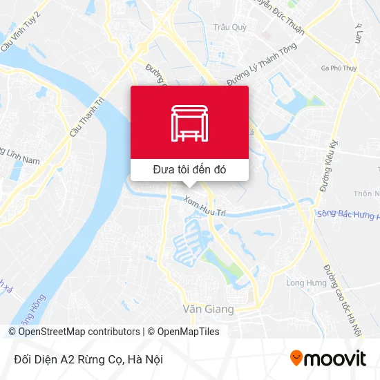 Bản đồ Đối Diện A2 Rừng Cọ