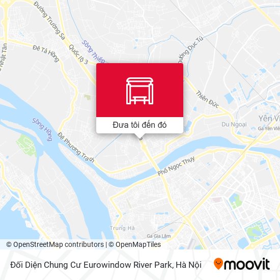 Bản đồ Đối Diện Chung Cư Eurowindow River Park