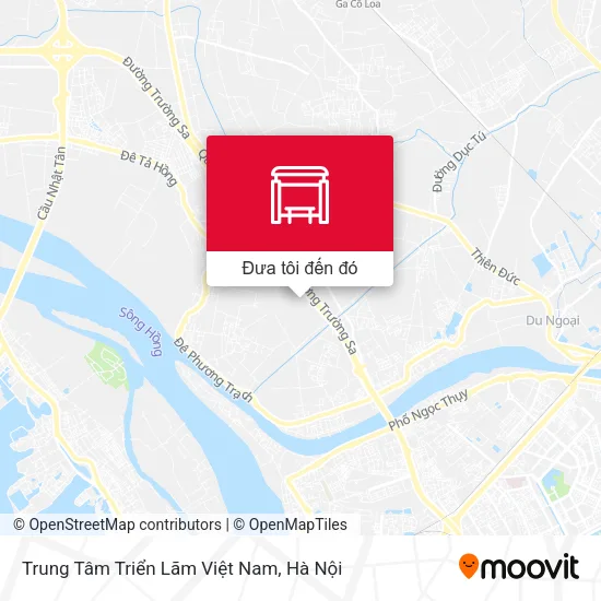Bản đồ Trung Tâm Triển Lãm Việt Nam