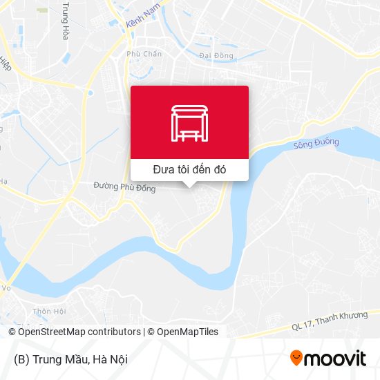 Bản đồ (B) Trung Mầu