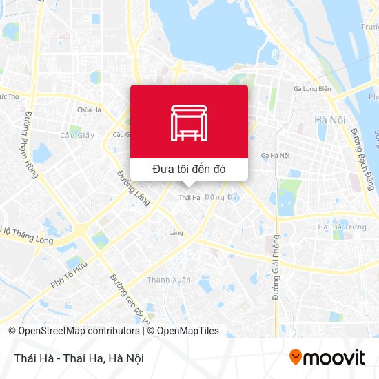 Bản đồ Thái Hà - Thai Ha