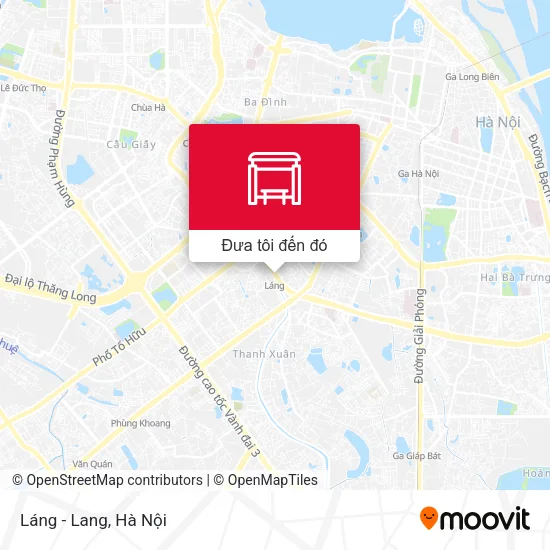 Bản đồ Láng - Lang