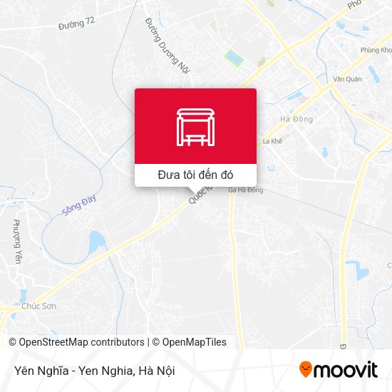 Bản đồ Yên Nghĩa - Yen Nghia