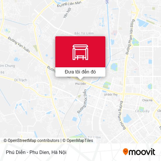 Bản đồ Phú Diễn - Phu Dien