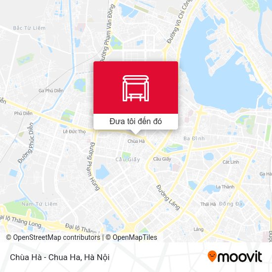 Bản đồ Chùa Hà - Chua Ha